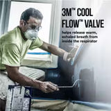 3M P95 Respirator w/Valve, Box of
