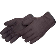 Gunn Pattern Lined Brown Jersey Glove