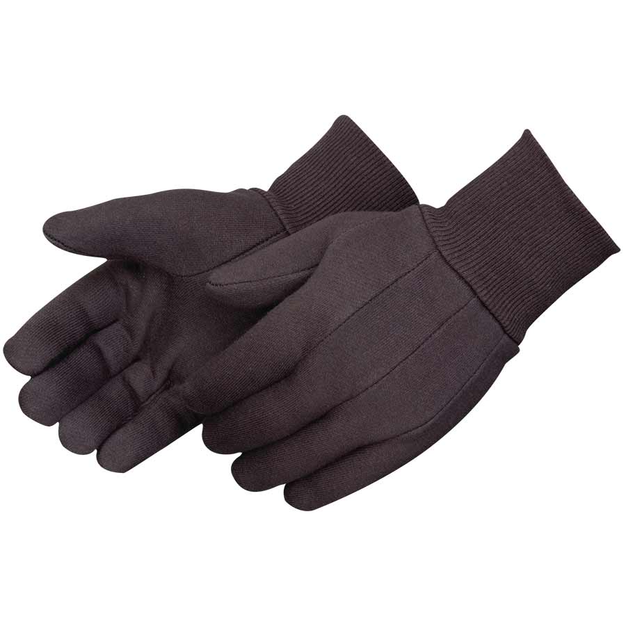 13oz. Brown Jersey Glove, Dozen