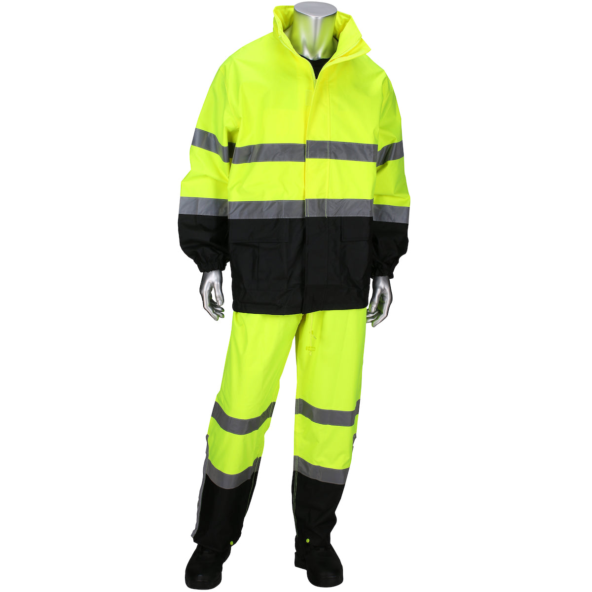 Class 3 Two-Piece Rain Suit, ANSI Type R
