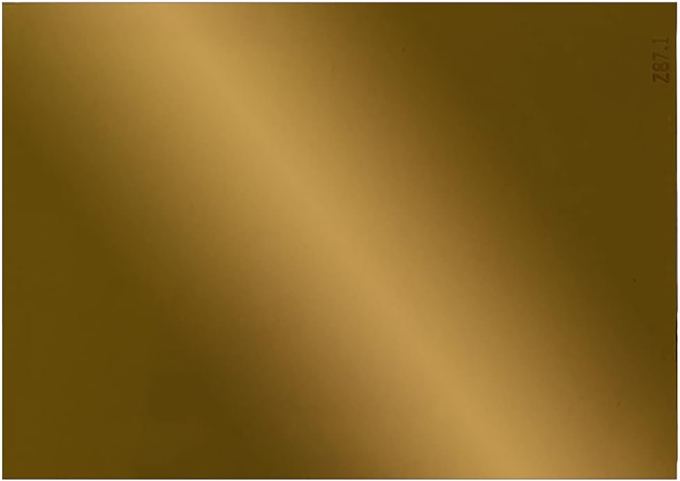 Large Welding Lens 4.5" x 5.25" Gold CoatedÂ 