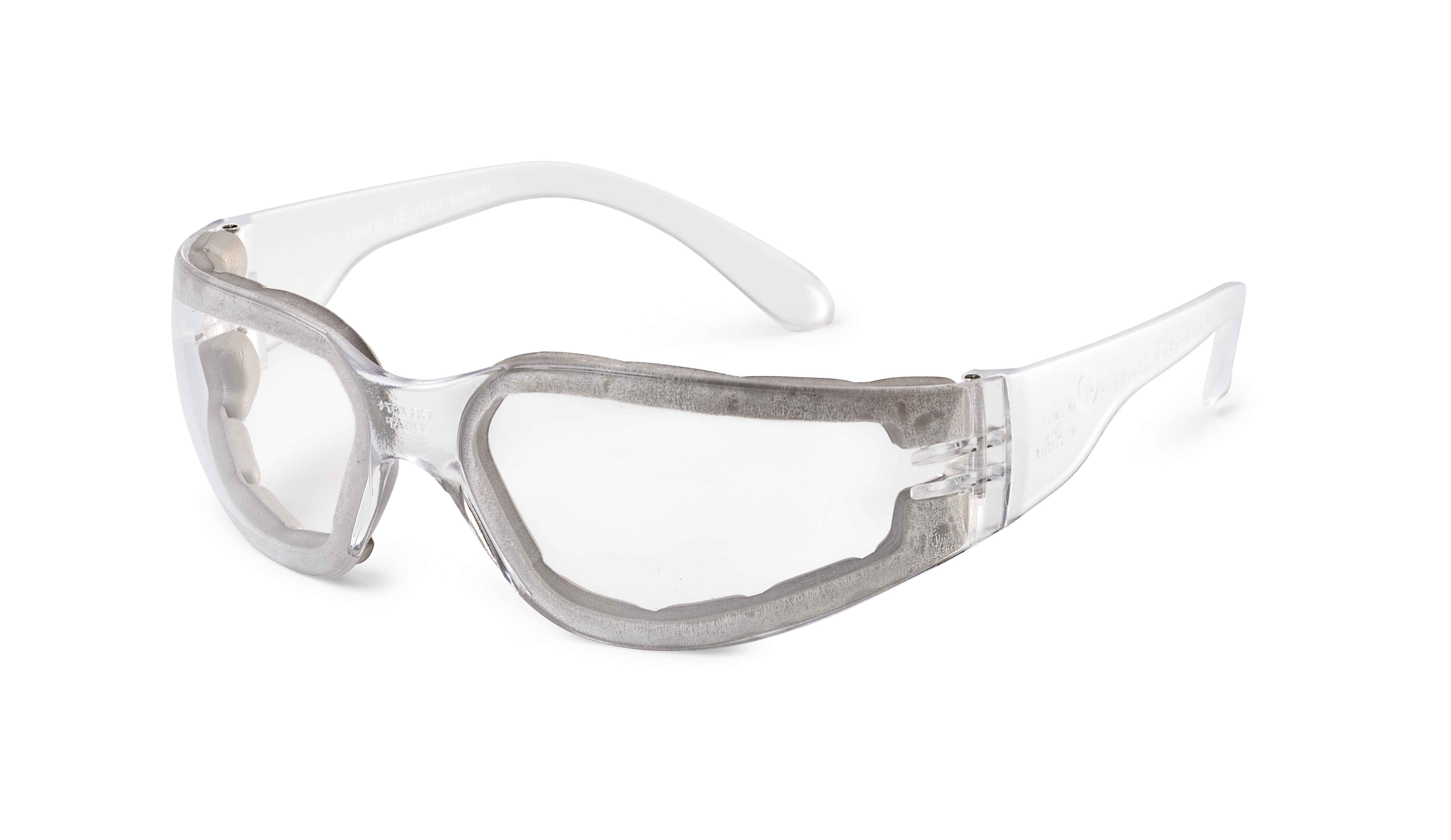 Starlite FoamPro Safety Glasses Gray Temples, Gray fx2 Anti-Fog
