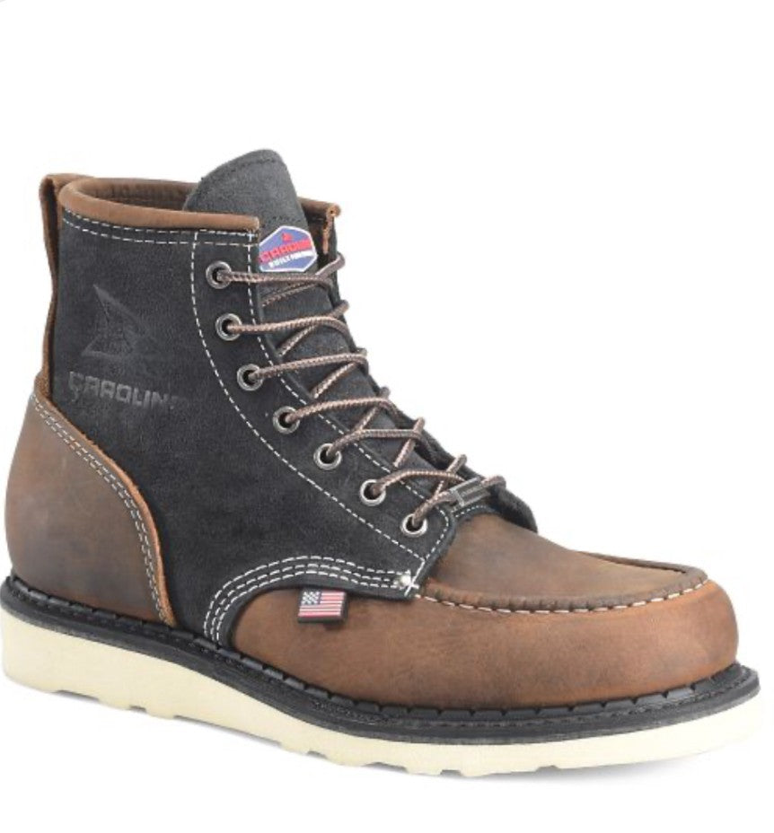 Mens 6" Midnight Amp Moc Toe