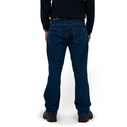 5-Pocket Relaxed Fit Jean Washed Denim