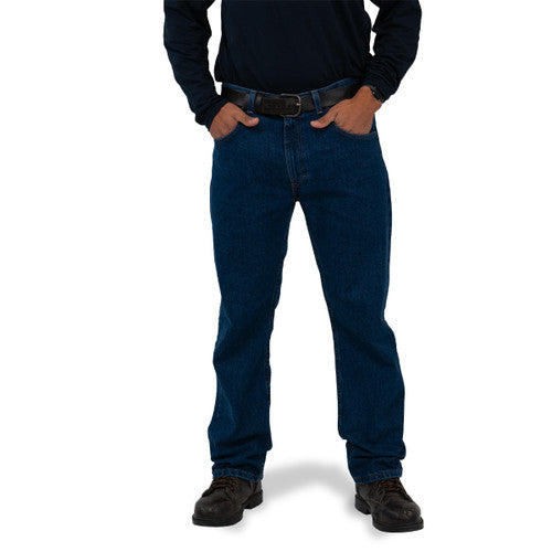 5-Pocket Relaxed Fit Jean Washed Denim