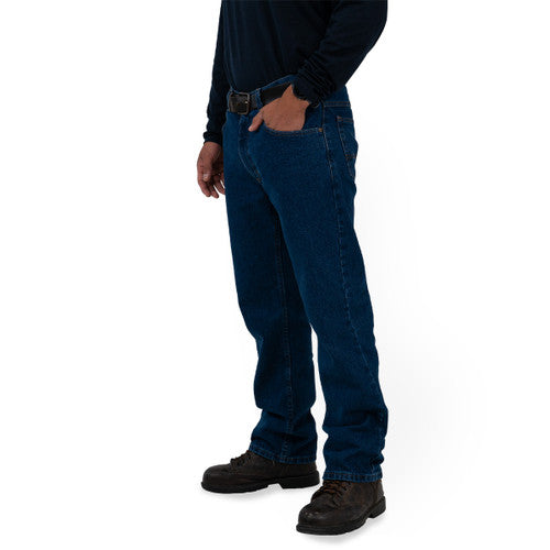 5-Pocket Relaxed Fit Jean Washed Denim