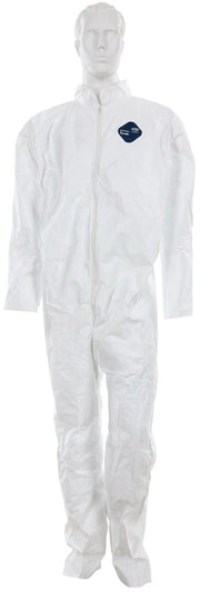 Dupont Tyvek Coverall with Front Zipper, 1 Each, 3X Large