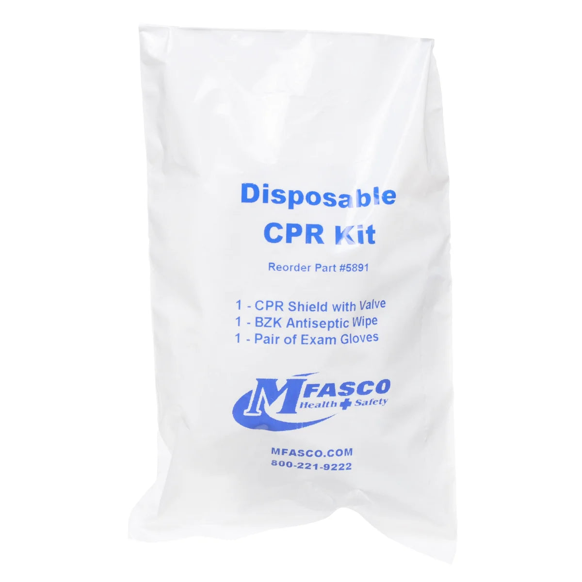 CPR Kit (Microshield Barrier &Glvs)