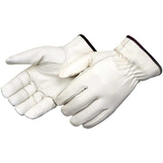 Industrial Leather Work Gloves - Cowhide Driver, Dozen