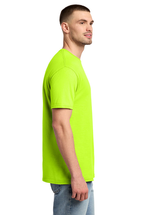 Jerzees Dri-Power 50/50 Cotton/Poly Tee, Safety Green
