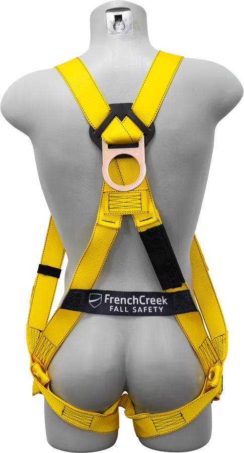 600 Series Full Body Harness wLeg Grommets, 4X Large