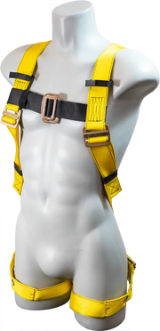 600 Series Full Body Harness wLeg Grommets, 4X Large