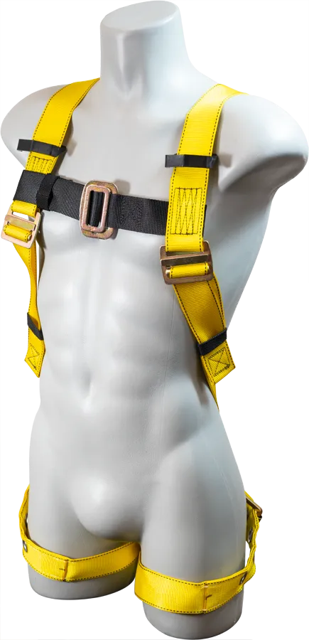 600 Series Full Body Harness wLeg Grommets, 4X Large