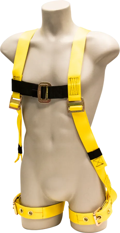 600 Series Full Body Harness wLeg Grommets, 4X Large