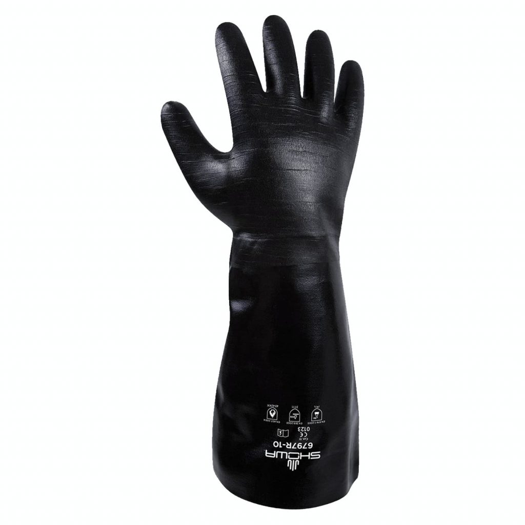 Neoprene Coated Cotton Lined Glove Large