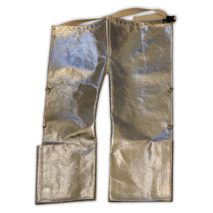 Step-In Chaps: 19 oz. Aluminized Carbon KevlarÂ®