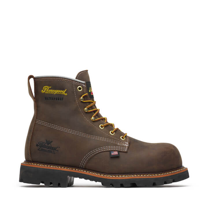 American Legacy Series, Waterproof, 6in Crazyhorse Nano Toe, 13D