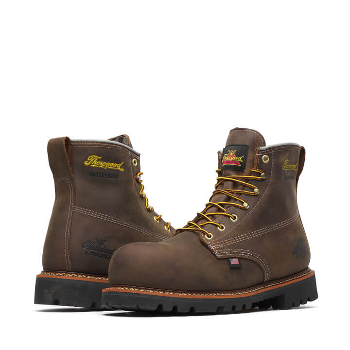 American Legacy Series, Waterproof, 6in Crazyhorse Nano Toe, 13D