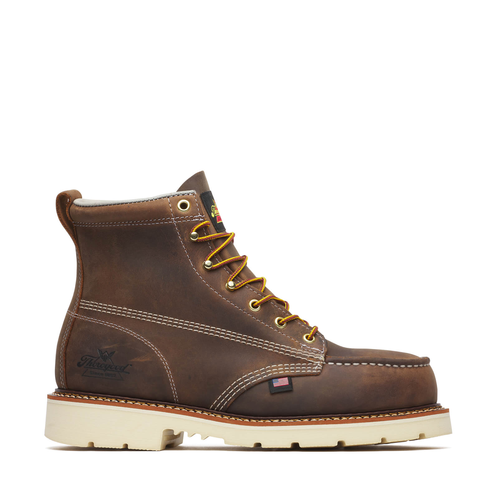 *6" USA SR Steel Toe