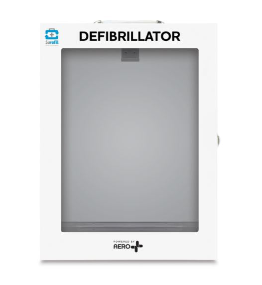 Surefill Defibrillator Wall Cabinet