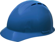 Blue Vented Americana w/Ratchet Hard Hat