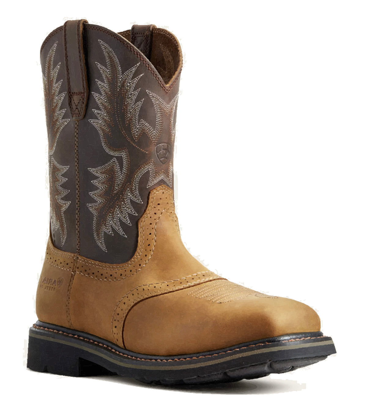 Sierra Wide Square Toe Steel Toe Work Boot