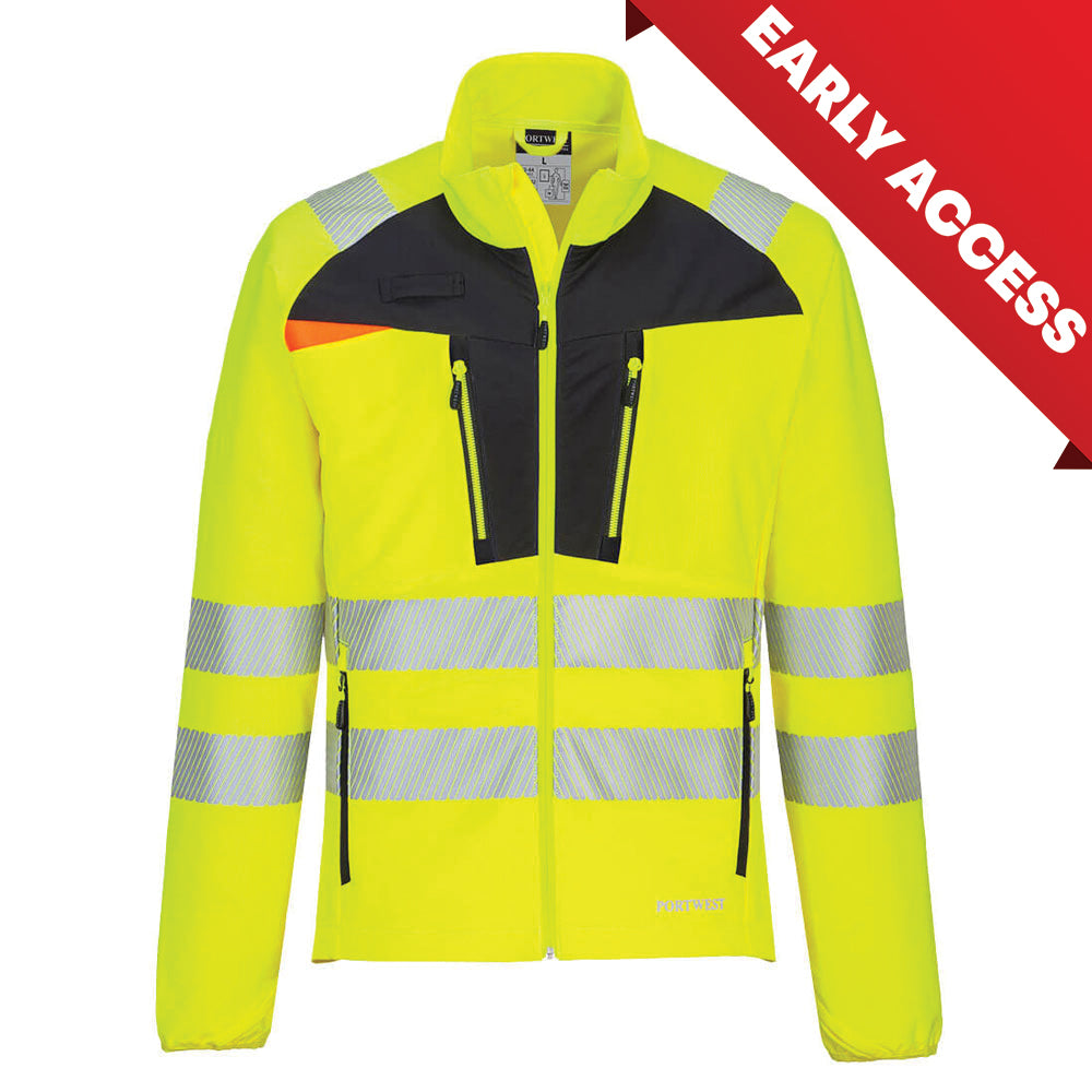 Class 2 Hi-Viz Lightweight Mid Layer Jacket