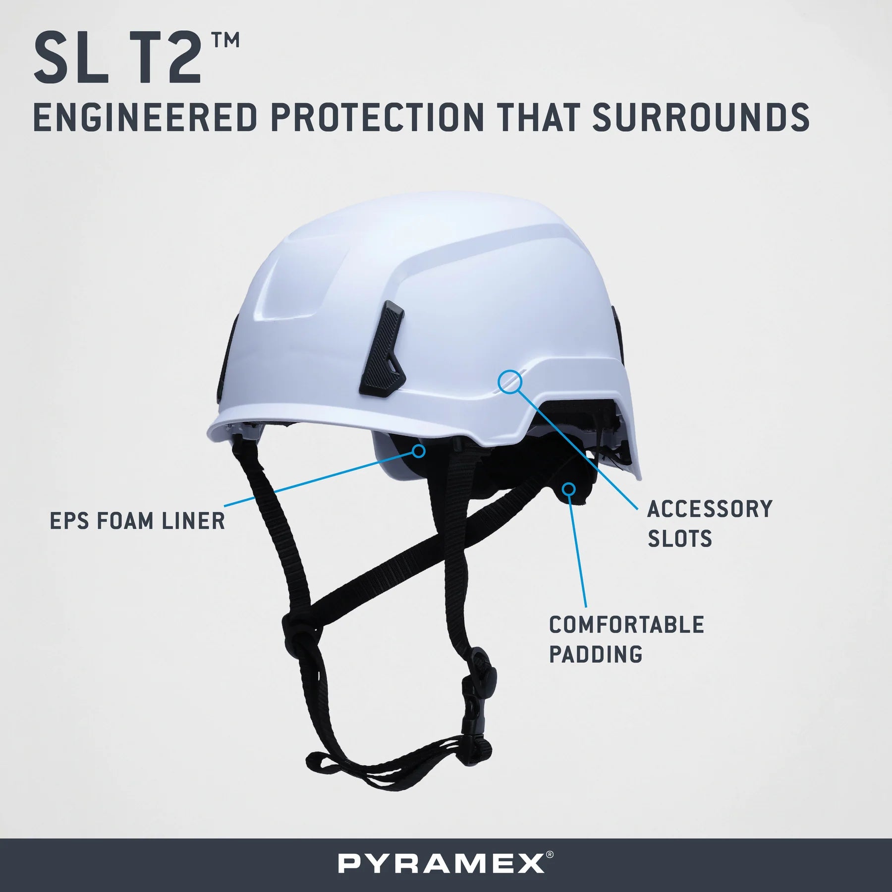 SL T2 Helmet White