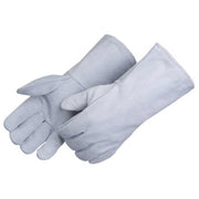 Regular Shoulder Leather Gray Welder Glove