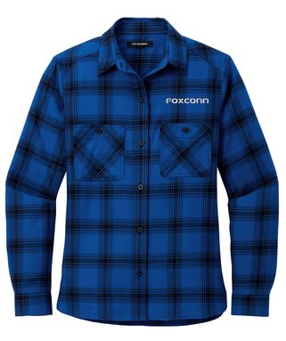 갤러리 뷰어에 이미지 로드, Port Authority Women&#39;s Plaid Flannel Shirt
