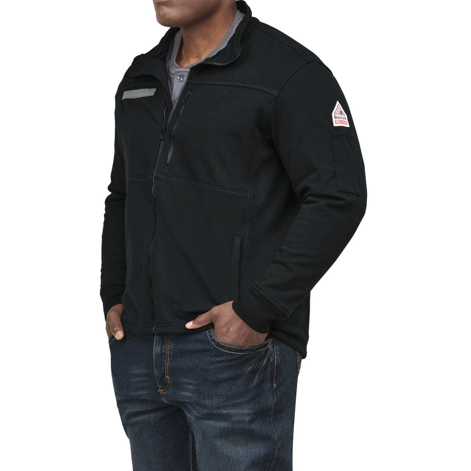 Zip Front Fleece Jacket
