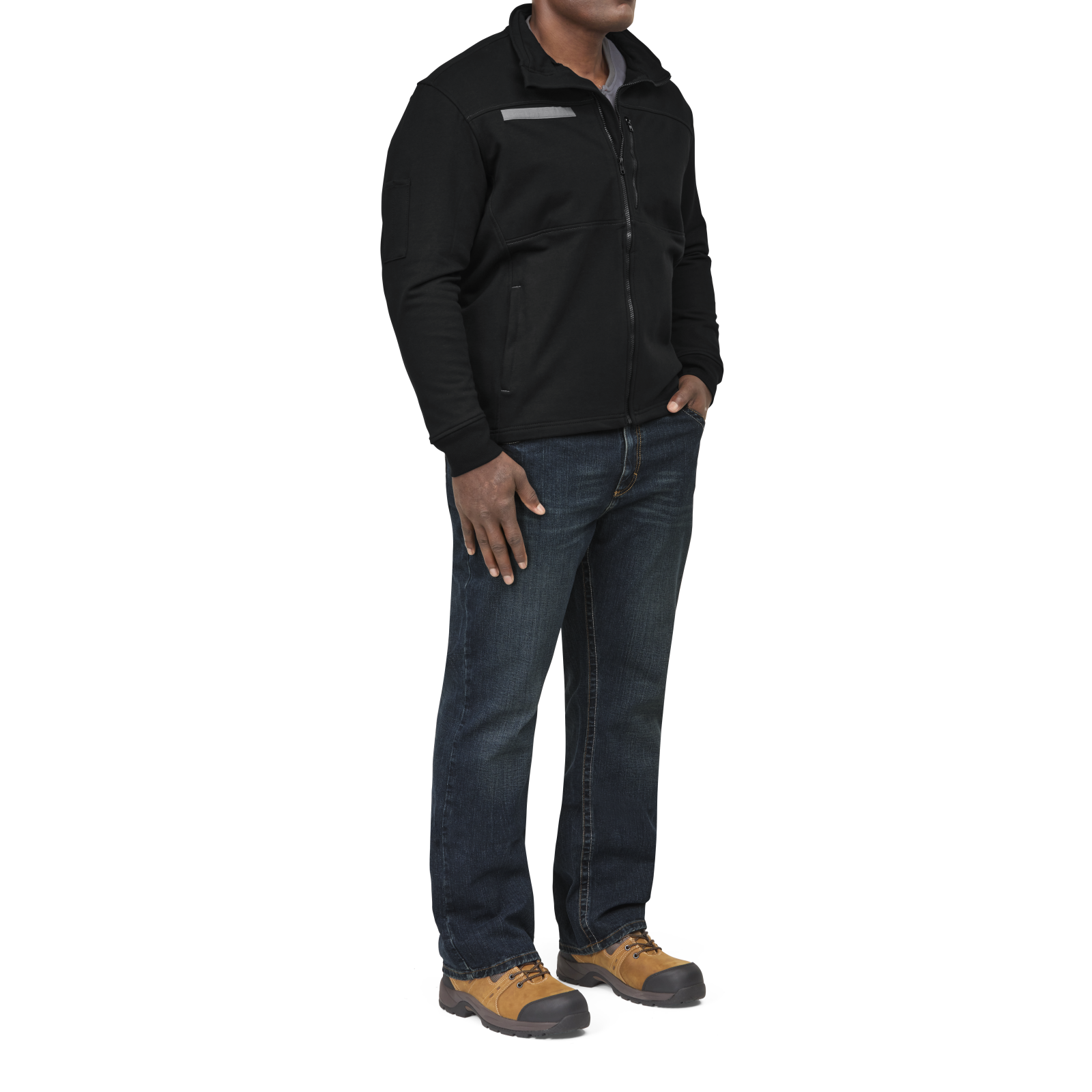 Zip Front Fleece Jacket