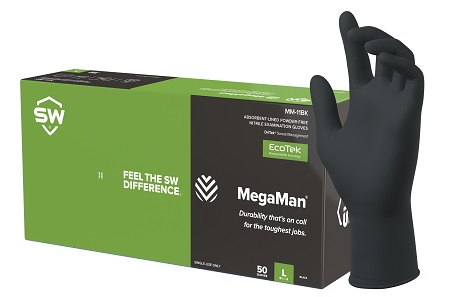 MegaMan Sustainable Nitrile Exam Gloves