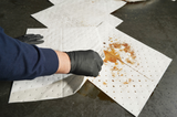 White Oil Only Bonded Absorbent Pads