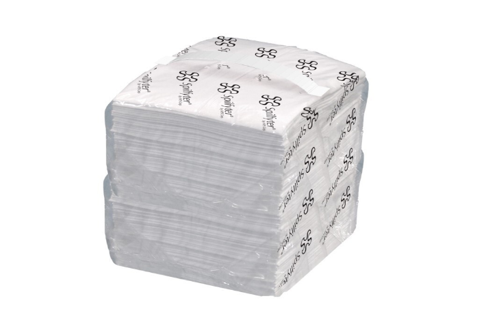 White Oil Only Bonded Absorbent Pads
