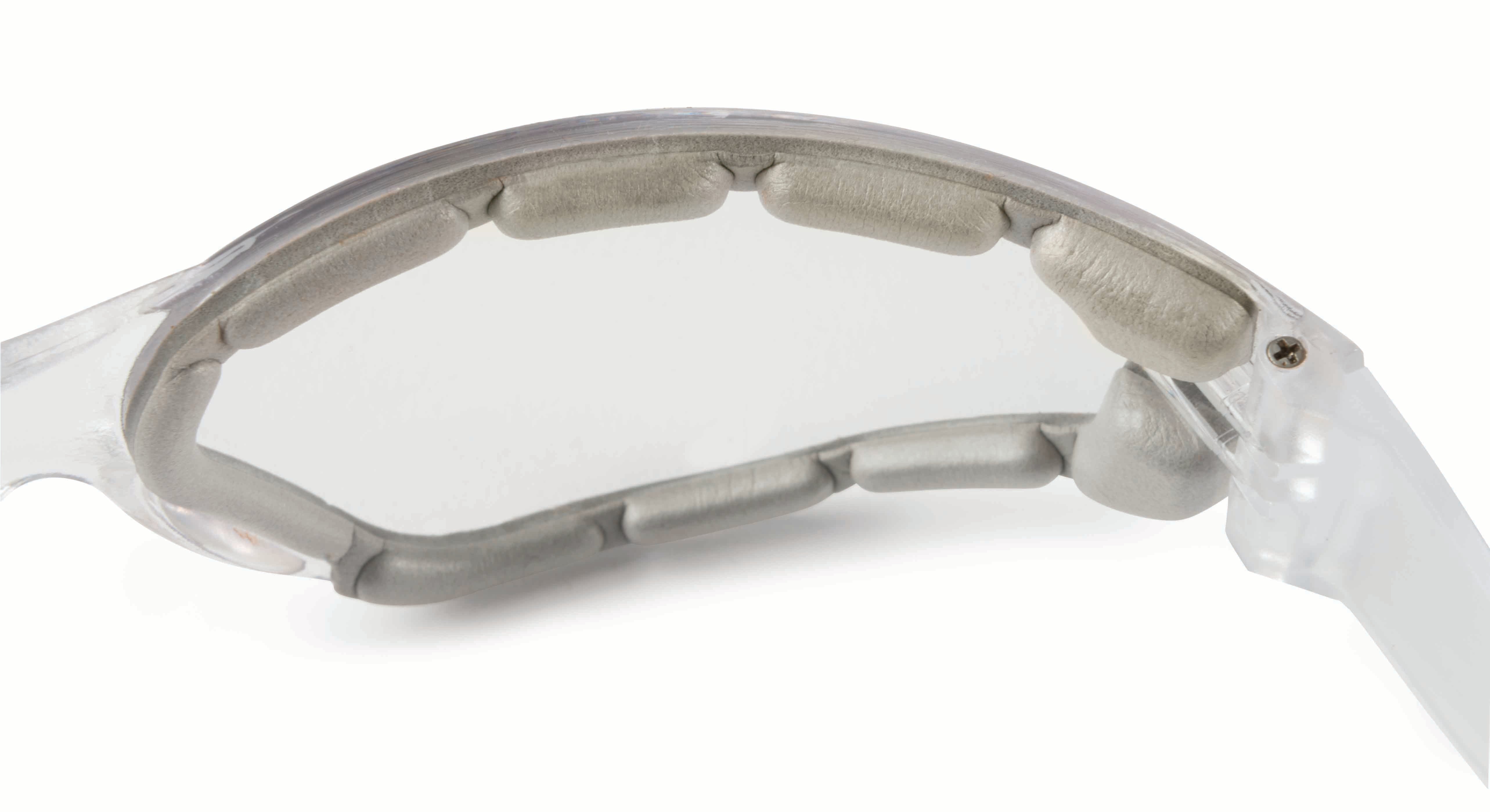 Starlite FoamPro Safety Glasses Gray Temples, Gray fx2 Anti-Fog