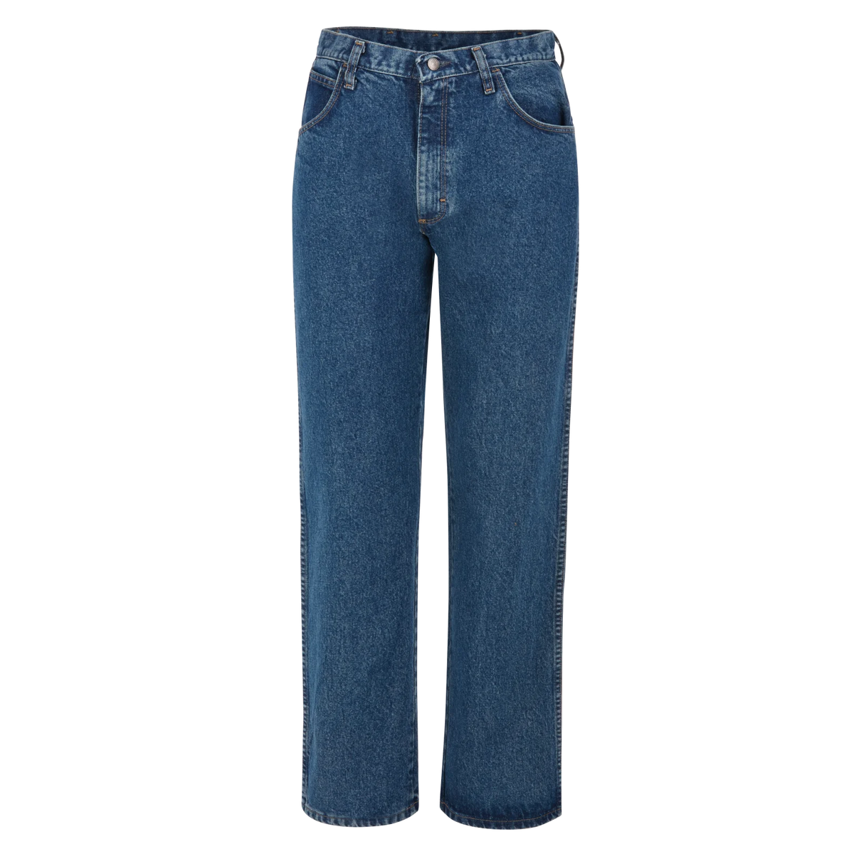 Stone Washed Loose Fit Denim Jean - CAT 2 - Washing Instructions Included