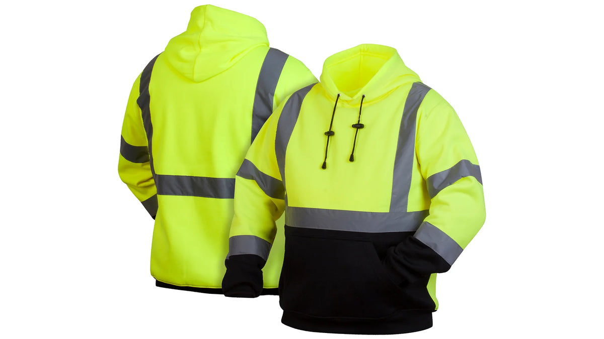 Class 3 Hi-Vis Hooded Sweatshirt