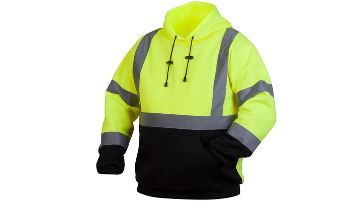 Class 3 Hi-Vis Hooded Sweatshirt