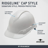 Ridgeline Hydro Dipped Cap Style Hard Hat