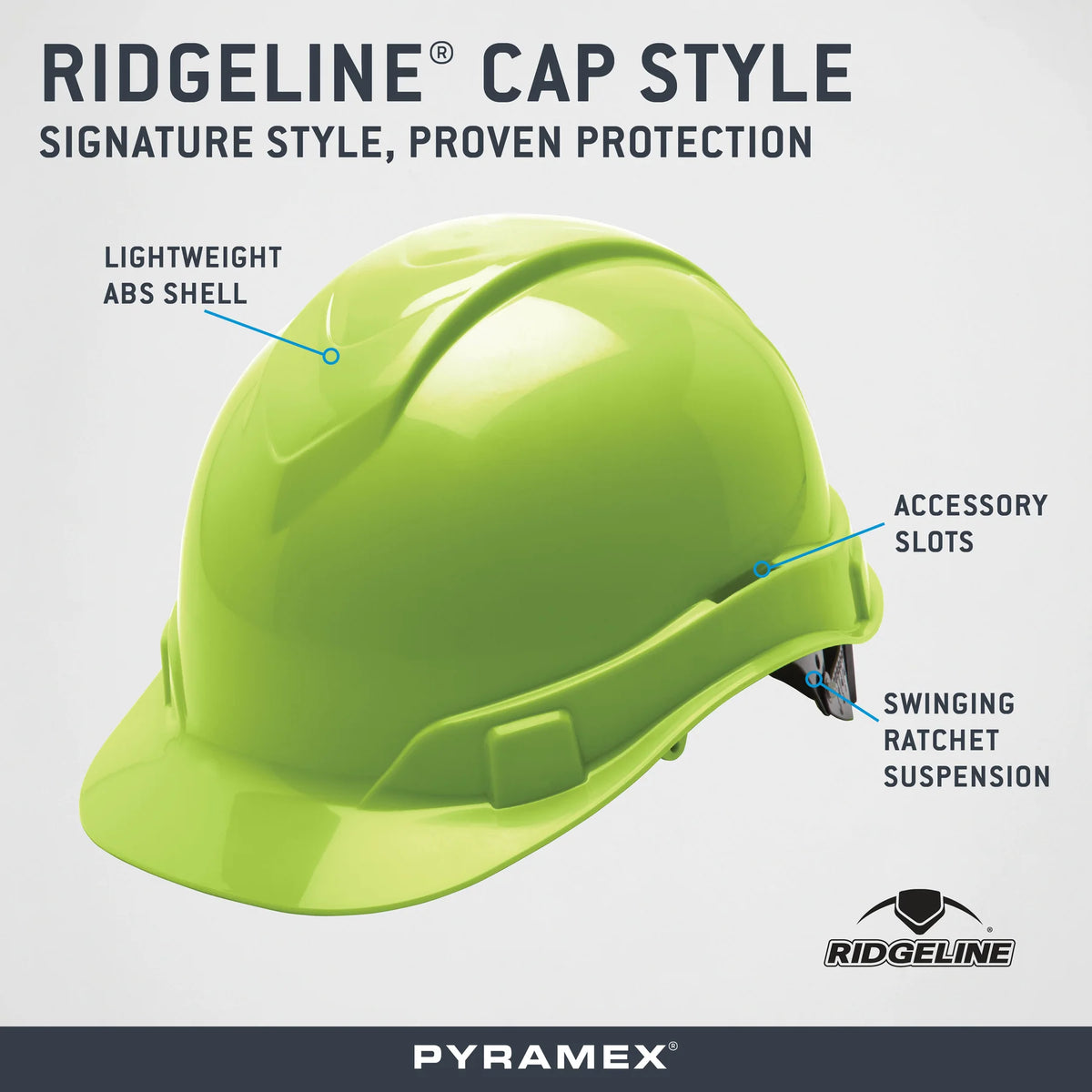 Ridgeline Hydro Dipped Cap Style Hard Hat