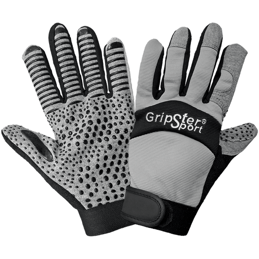 Gripster Sport Synthetic Leather Palm Performance Mechanics Style Glove