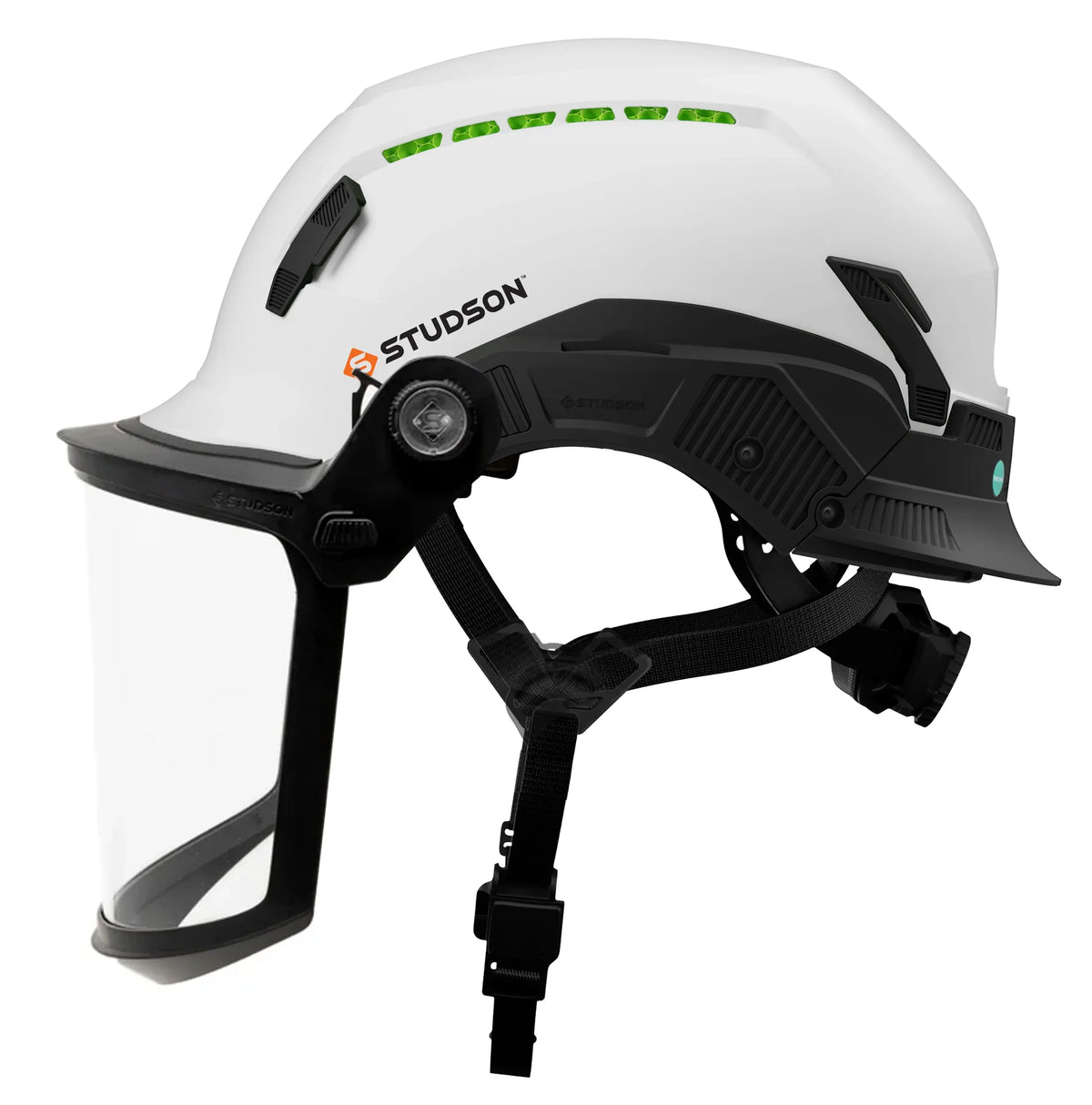 Clear Faceshield with Mechanism for Front Brim Helmet
