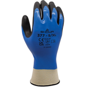 General Purpose Full Nitrile Blue Undercoating w/Black Foam Palm Coating