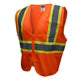 Type R Class 2 Economy Safety Vest with Two-Tone Trim, Orange