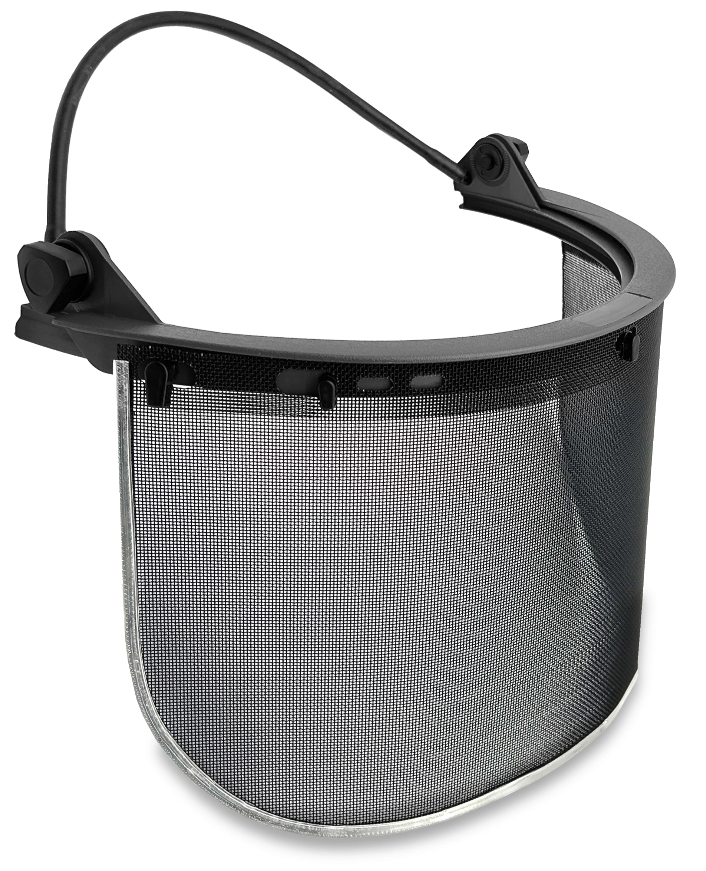 Mesh Face Shield with Bracket (Full Brim Compatible)
