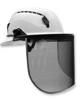 Mesh Face Shield with Bracket (Full Brim Compatible)