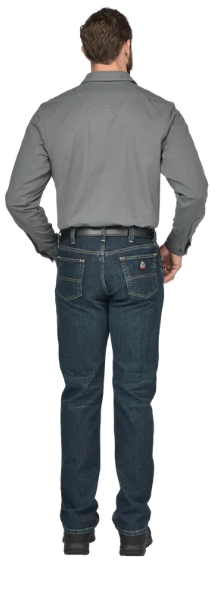 Men's Straight Fit Jean with Stretch
