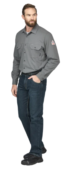 Men's Straight Fit Jean with Stretch