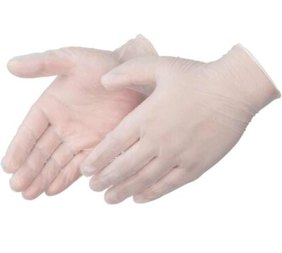4mil P-Free Clear Vinyl Glove, Box of 100